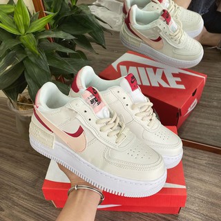 (ảnh thật) giày thể thao nữ kem bản thường