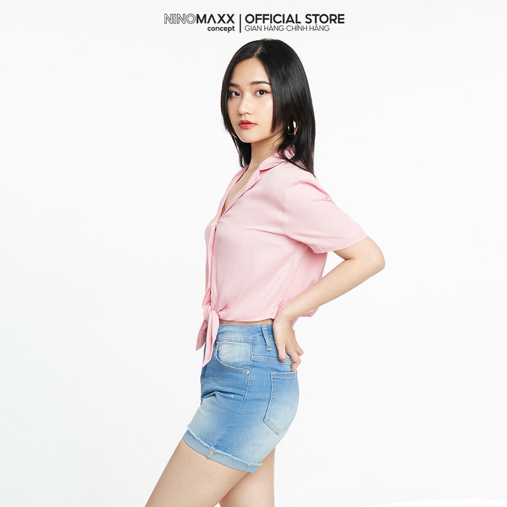 Áo croptop Nữ NINOMAXX 2205009