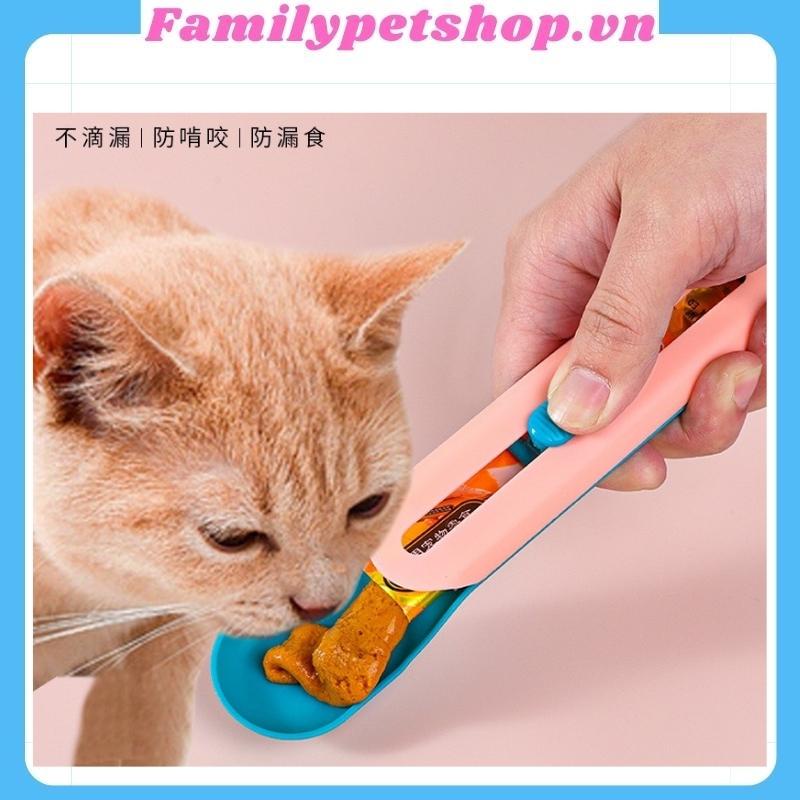 Dụng cụ cho mèo dùng súp thưởng -familypetshop.vn