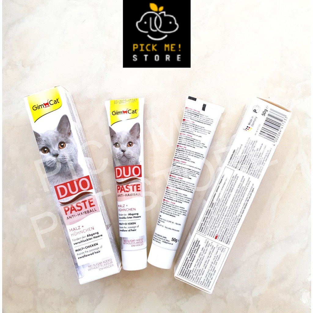 Gel Dinh Dưỡng GIMCAT | Multi Vitamin, Hairball, Energy, Malt Soft, Kitten, Cheese Biotin, Gastro, Taurine, Senior