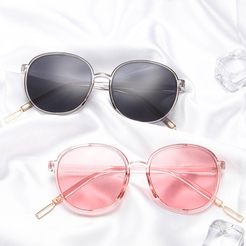 Kính Thời Trang ♥️Freeship♥️ Kính Râm Thời Trang Hàn Quốc Cho Nữ Gọng Tròn