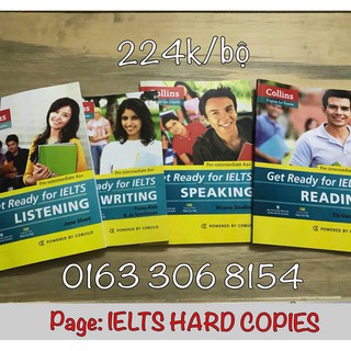 Get ready for ielts- in đen trắng - bìa màu