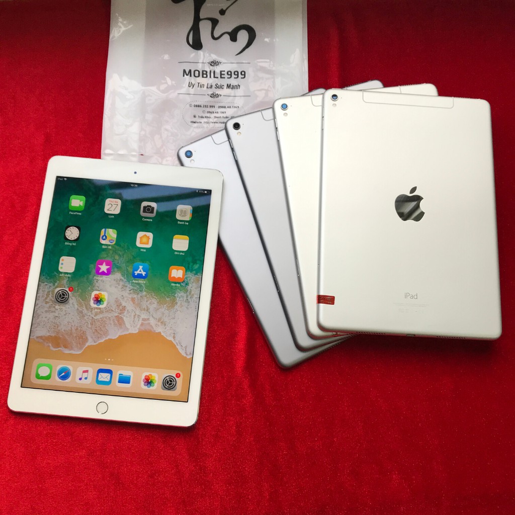 Máy Tính Bảng iPad Pro 9.7'' (Wifi + 4G) 32GB /128GB Chính Hãng - Zin Đẹp 99% - 4 Loa nghe phê - Màn sắc nét