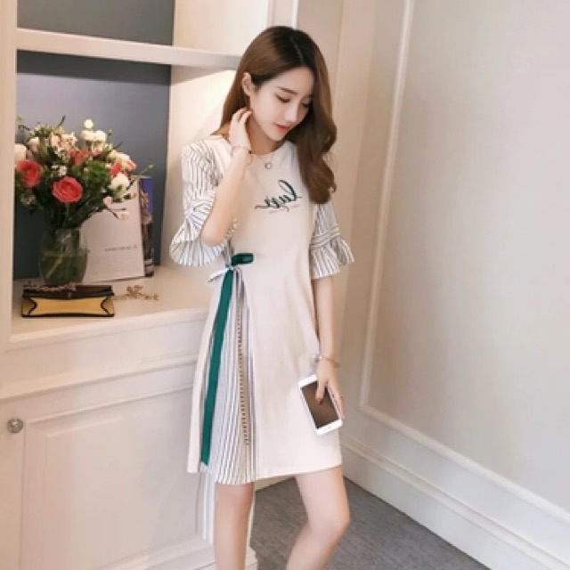 Đầm suông form rộng