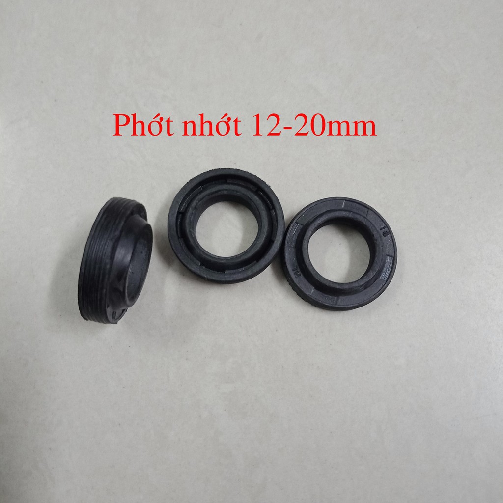 Bộ 3 phớt nước/nhớt máy rửa xe, 12-18mm, 12-20mm