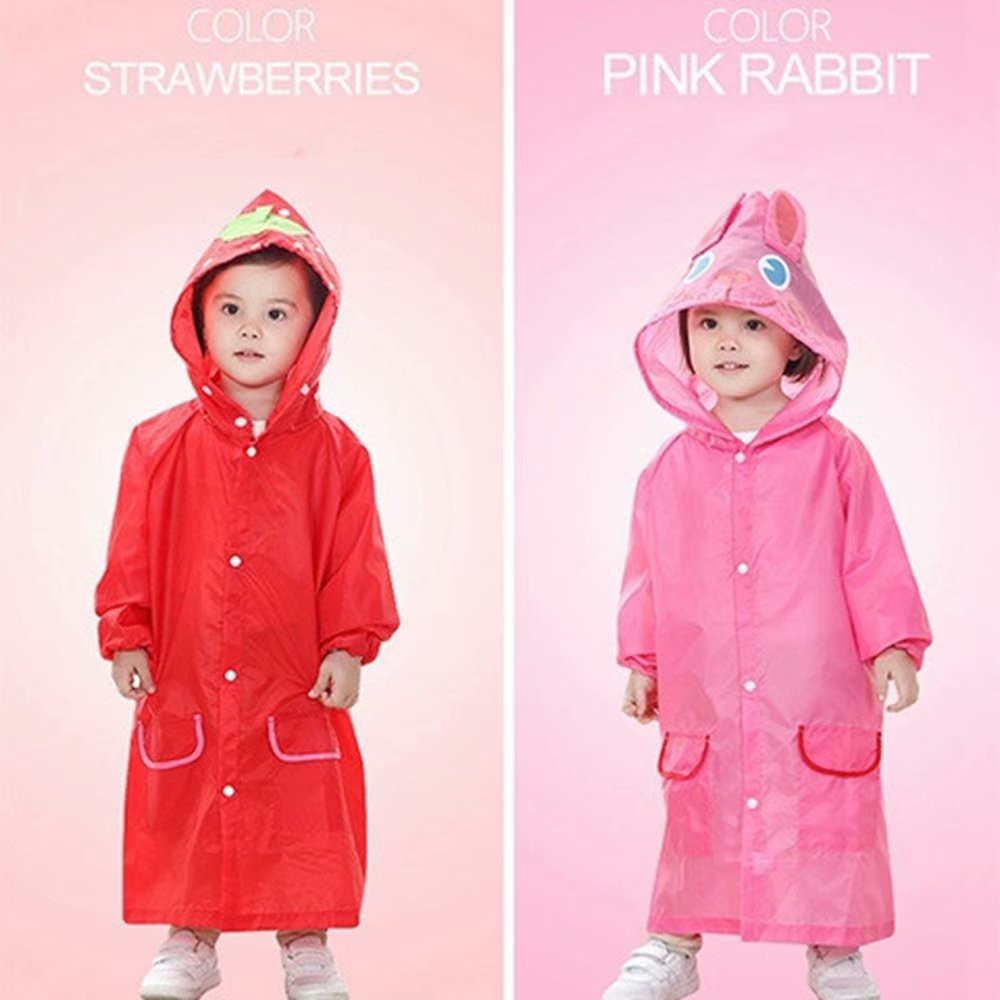 Áo Mưa Hình Động Vật Cho Bé Từ 2-9 Tuổi