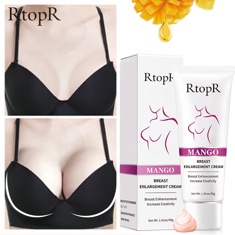 Kem nở ngực RTOPR chiết xuất quả xoài massage săn chắc và nâng ngực cho nữ 40g RtopR Mango Breast Enlargement Cream