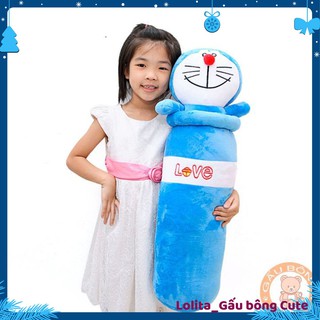 Gối ôm ngủ doremon dài nghộ nghĩnh dễ thương