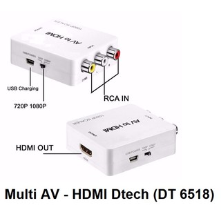 Multi av -> hdmi dtech