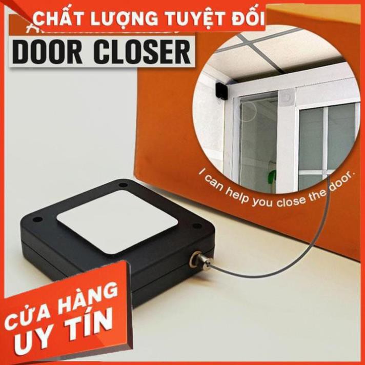 [Hàng loại 1] Hộp dây rút tự động đóng cửa, giữ đồ dùng cửa hàng, gia đình tiện dụng không cần khoan đục