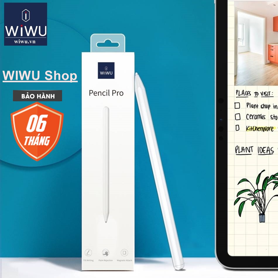 Bút cảm ứng Wiwu Pencil Pro chuyên dụng cho IPad Pro