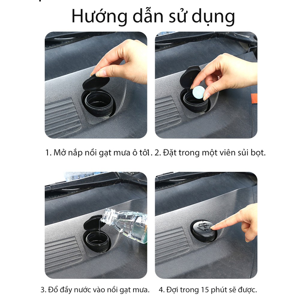 Sủi bọt sửa kính xe ô tô (có hàng trong kho )