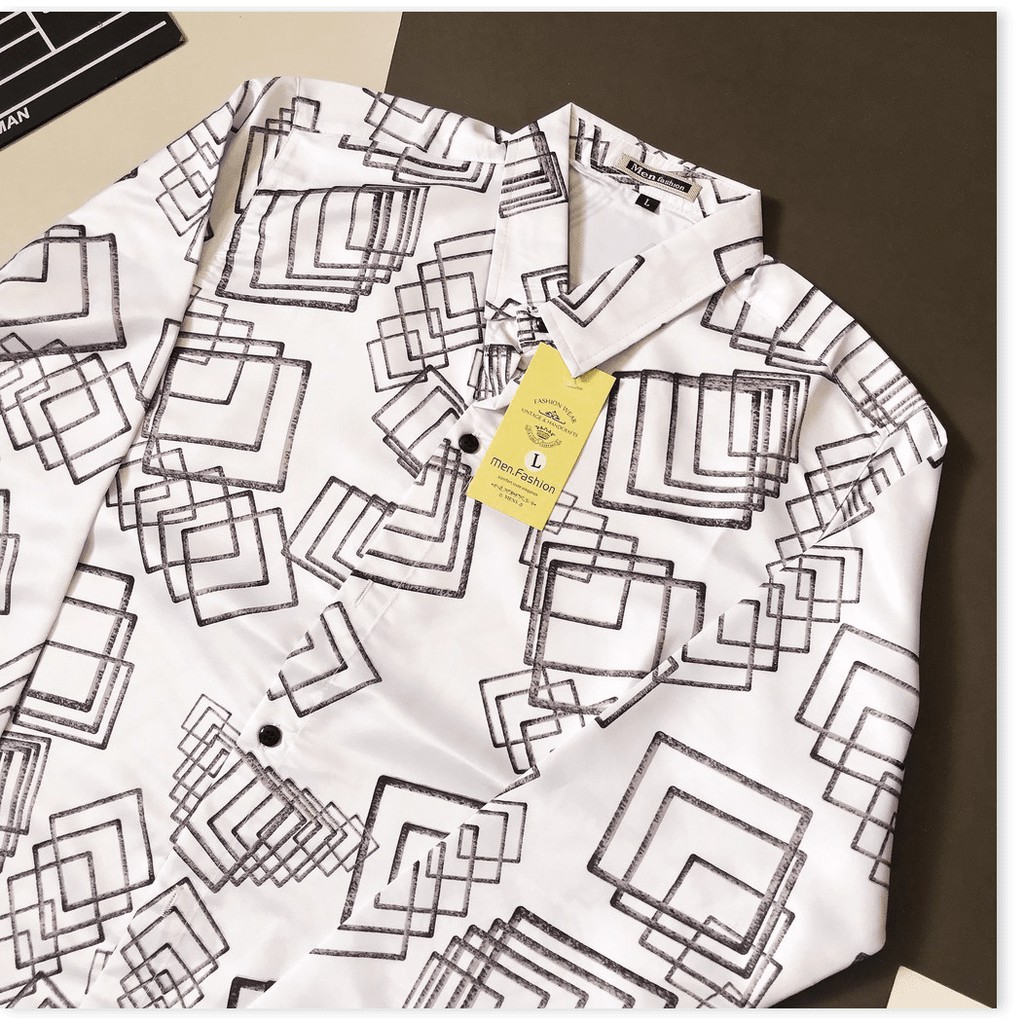 ÁO SƠ MI DÀI TAY NAM PC HÀN QUỐC TÔN DÁNG CHO AE KME FASHION