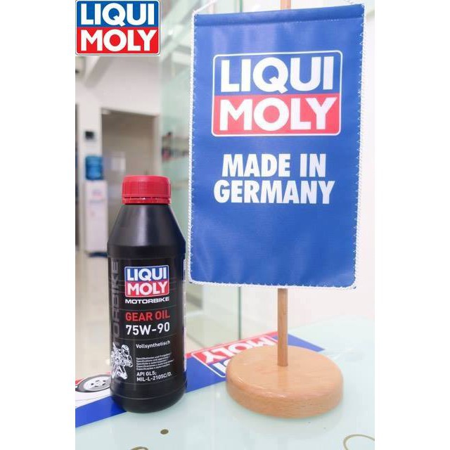 Nhớt hộp số (láp) Liqui Moly Motorbike Gear Oil 75W-90 1516 500ml (Đen)