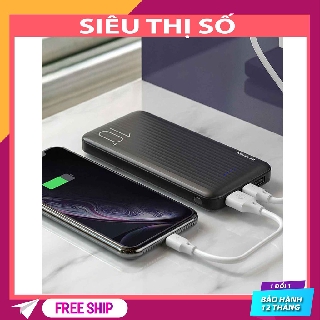 Sạc dự phòng 10.000Mah chính hãng, sạc dự phòng đa năng dung lượng pin thật