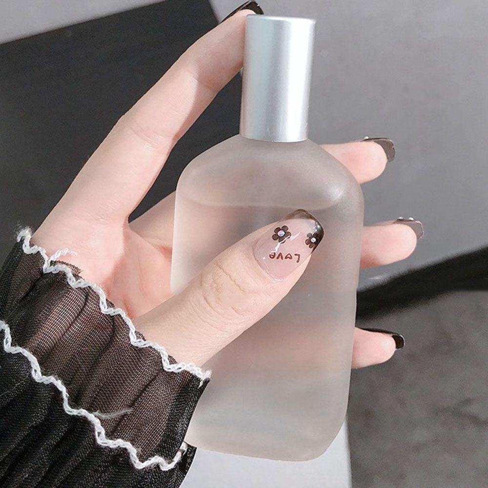 Miếng Dán Trang Trí Móng Tay Hình Hoa 5D Màu Cầu Vồng Dễ Thương