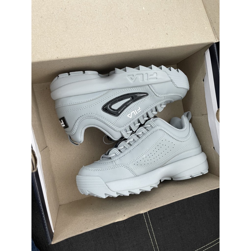 (AUTHENTIC 100%) Giày Sneaker Thể Thao FILA Disruptor II GREY 3XM01341-052 Chính Hãng