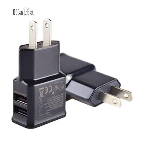 Bộ Sạc 2 Cổng Usb 5V 2.1A Phích Cắm Us Cho Samsung Iipad Ipod | BigBuy360 - bigbuy360.vn