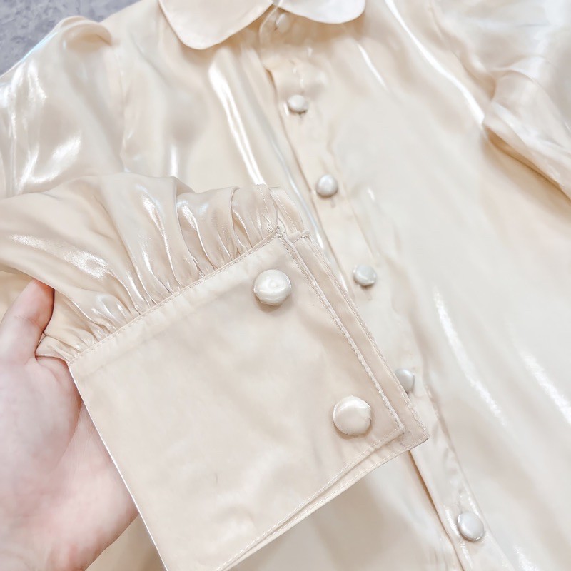 SƠ MI CỔ SEN TAY BỒNG | BigBuy360 - bigbuy360.vn