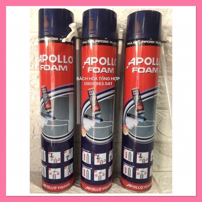 Keo bọt Foam Apollo dạng vòi