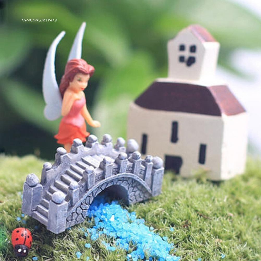 Bộ 2 mô hình cây cầu mini trang trí bể cá