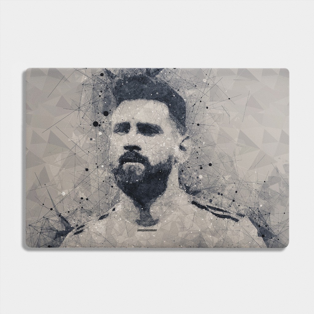 Bộ skin dán laptop mẫu Messi / Có mẫu decal dán cho tất cả các hãng máy tính