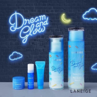 Bộ dưỡng da dưỡng ẩm Laneige Holiday New Basic Duo Set (5 Items) - Dành cho da thường đến da khô.