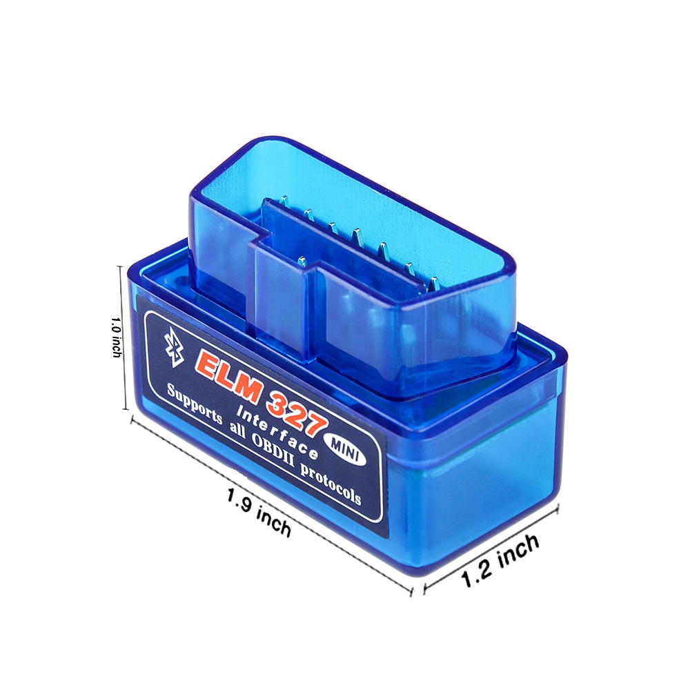 Thiết Bị Quét Mã Vạch Bluetooth Tương Thích Với Elm327 WiFi v2.1 OBD Cho Android Windows Symbian