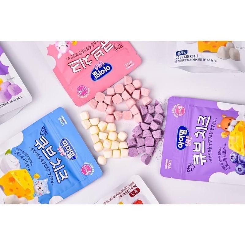 Phô mai sấy lạnh IDONG Hàn Quốc cho bé từ 8 tháng - Bituti Shop