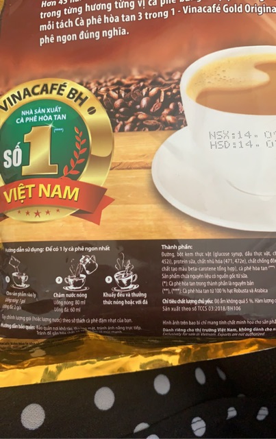 Cafe sữa hòa tan Vinacafe | BigBuy360 - bigbuy360.vn