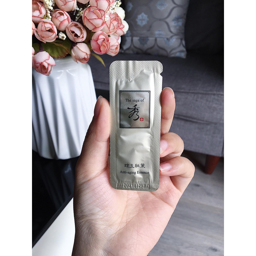 [1ml] Gói Tinh chất vàng chống lão hóa trẻ hóa da toàn diện ANTI AGING THE SAGA OF XIU 1ml | BigBuy360 - bigbuy360.vn