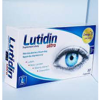 Viên bổ mắt lutidin - giúp mắt sáng khỏe, cải thiện thị lực