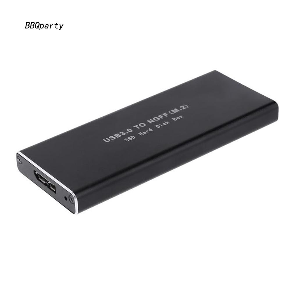 Hộp Chuyển Đổi Ổ Cứng Ngoài Ssd Sata Hdd Từ Ngff.2 Sang Usb 3.0 Bằng Nhôm