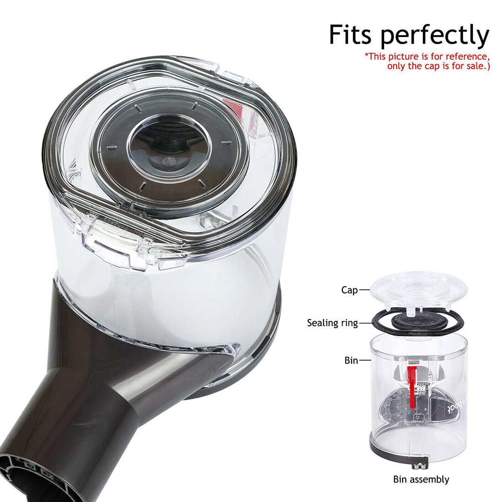 Nắp Đậy Máy Hút Bụi Dyson V6 V7 V8 Kèm Vòng Đệm