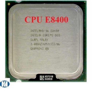 Cpu e8400 core 2 duo sk775 20