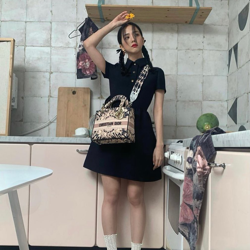Váy sơ mi POLO cộc tay xòe ngắn xếp ly năng động Hàn Quốc thanh lịch Jisoo