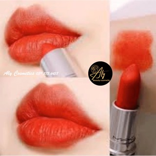 AUTH 100%] Son Lady Danger 607 Màu Đỏ Cam – Matte