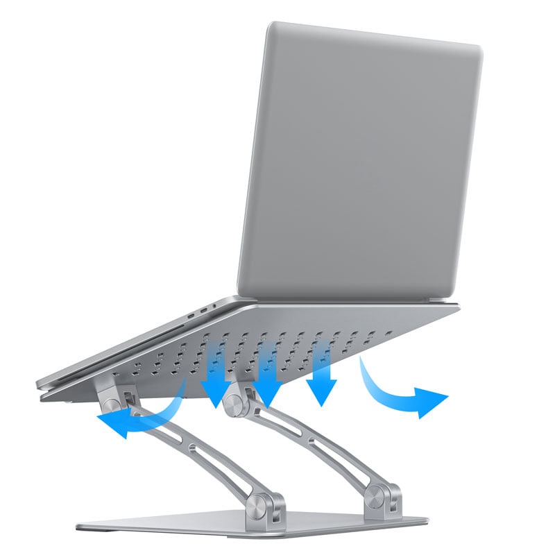 Chân đỡ linh hoạt Laptop/ Macbook có lỗ thông hơi, thoáng khí chính hãng WiWU Stand S700 FUKIA WW014