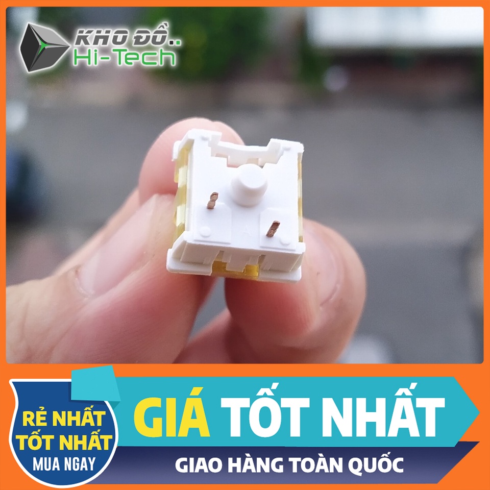 Switch Akko Jelly Sponge đã burn+lube 💖 𝘍𝘳𝘦𝘦𝘴𝘩𝘪𝘱 💖 Tactile switch lò xo 2 tầng dài 22mm cho bàn phím cơ