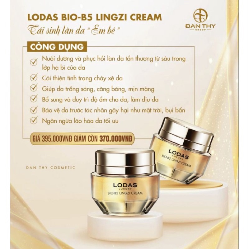 Kem đêm siêu phục hồi Bio b5 linhzi cream Đan Thy