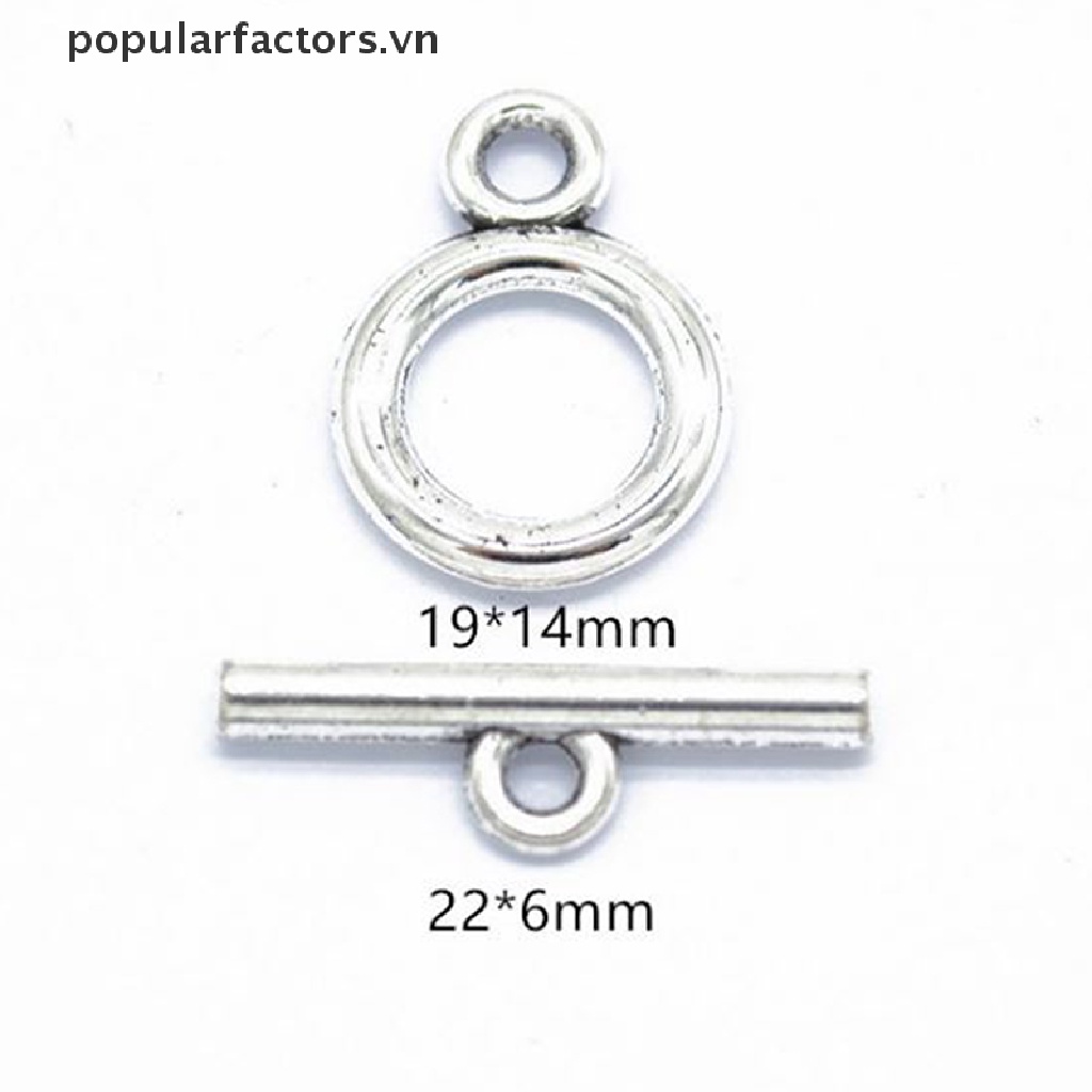 Set 20 Móc Bạc Cổ Điển Dùng Làm Trang Sức DIY