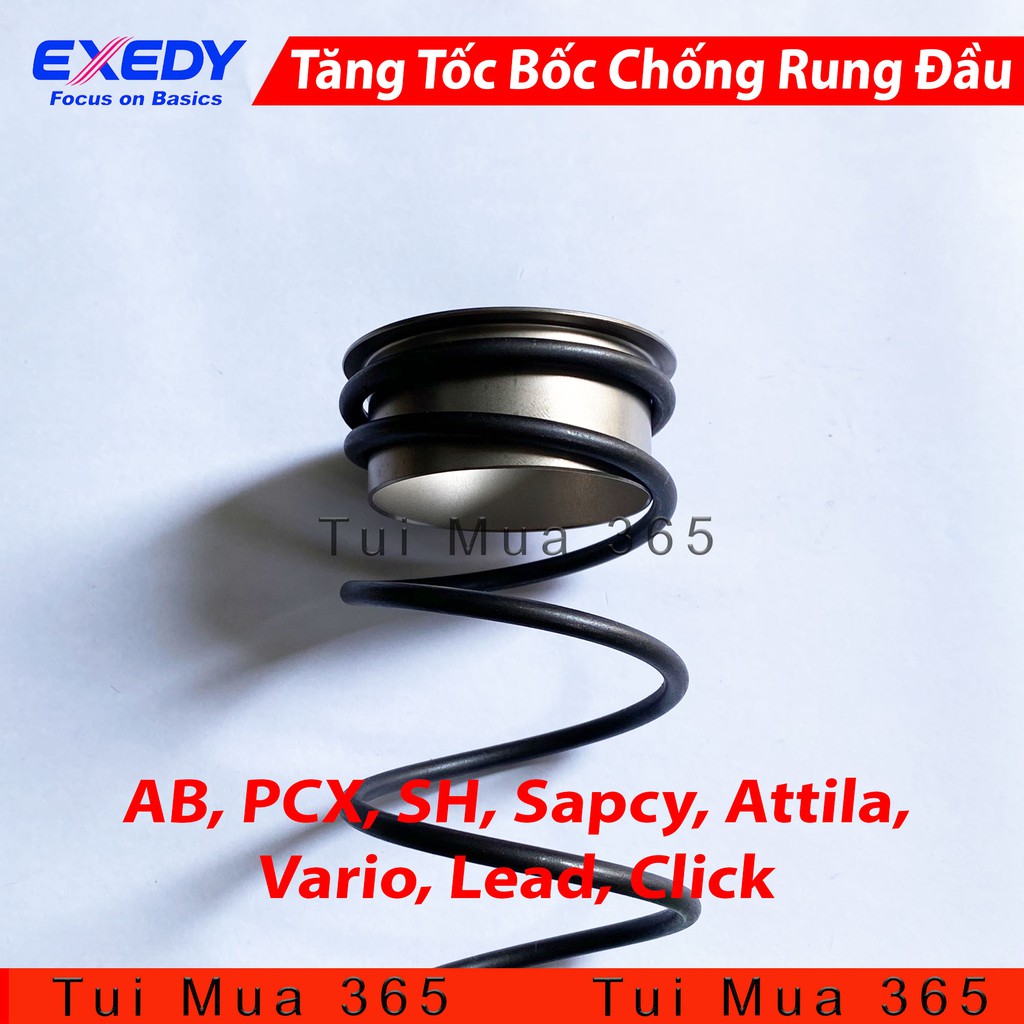 Combo Lò xo nồi độ cho SH Ý, SHVN, PCX, SHMode, Vario, AB 125, Click, Lead Tăng tốc mượt chống rung đầu xe