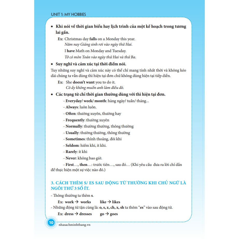 Sách - The Langmaster - Chinh phục ngữ pháp và bài tập tiếng Anh lớp 7 - Tập 1 (tái bản 02)