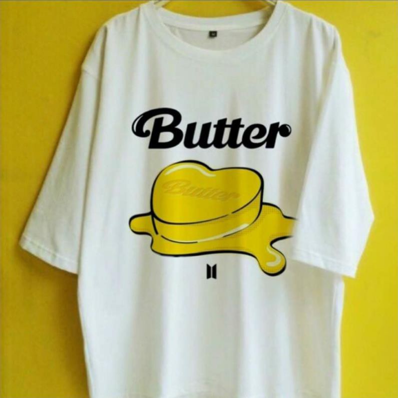 BUTTER Áo phông tay lỡ cotton chất đẹp mát, áo unisex, áo phông trắng đen các kiểu  ྇