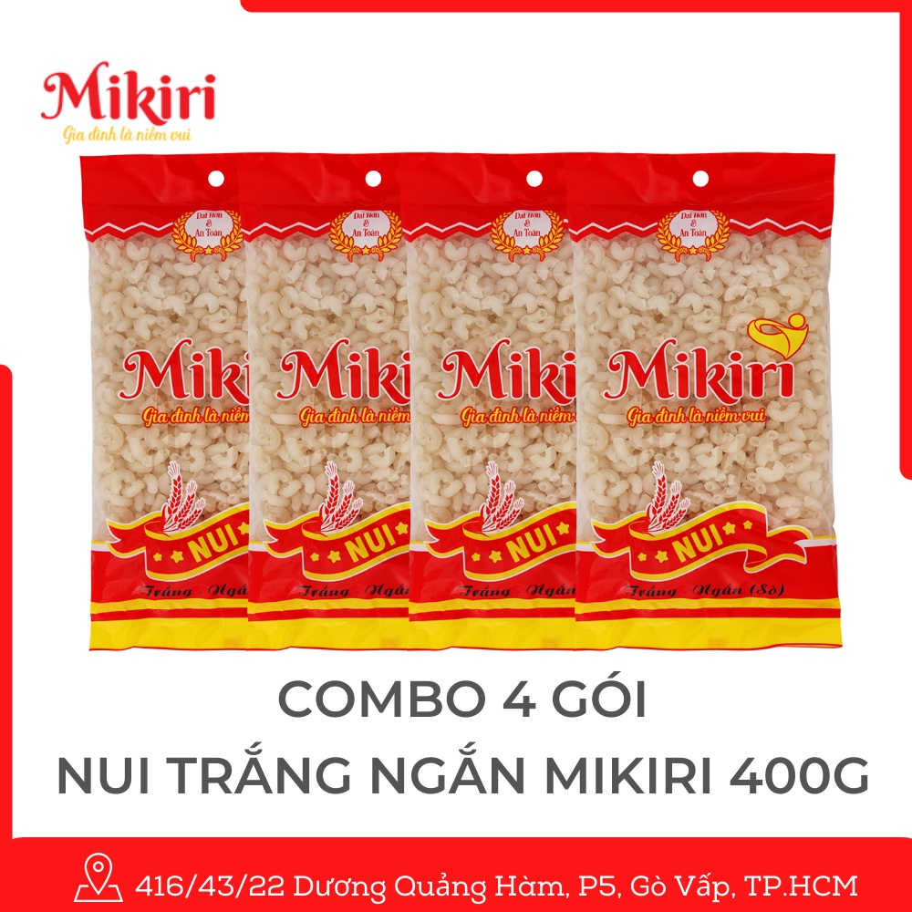 Nui Ngắn Mikiri 400g chất lượng