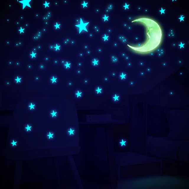 Sao Dạ Quang gói 100pcs