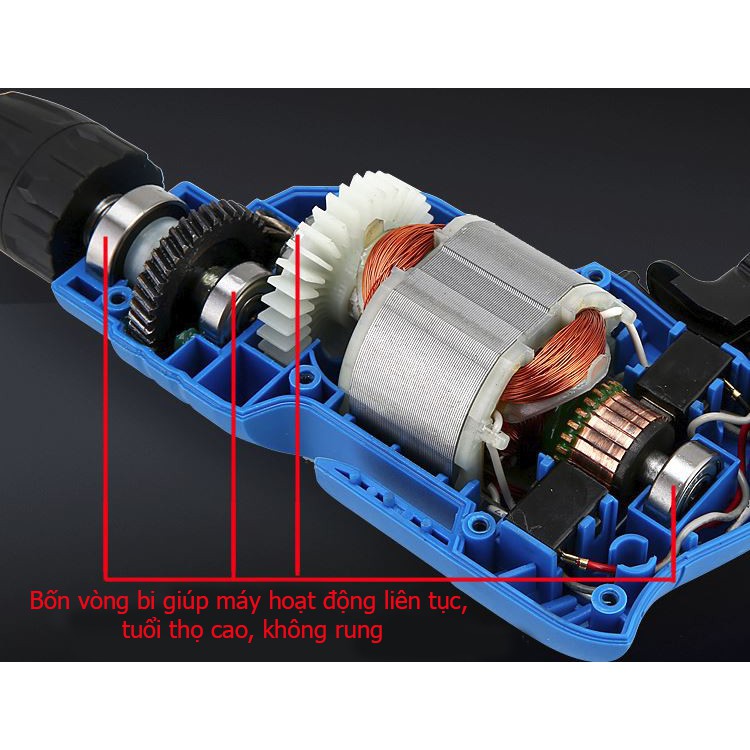 Máy khoan cầm tay, AOTUO 6110 (550W), bảo hành 1 tháng