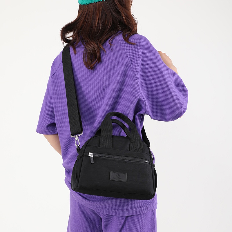 Túi Đeo Chéo Canvas Chống Nước Phong Cách Hàn Quốc Cho Nữ Beg Tangan Wanita Murah Cantik Beg Silang Perempuan