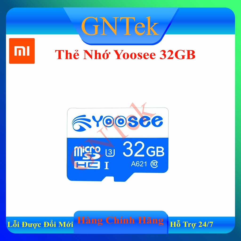 Thẻ Nhớ MicroSDHC Yoosee 32Gb U3 Tốc Độ Cao Chuyên Dụng Cho Camera, Điện Thoại | BigBuy360 - bigbuy360.vn