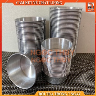 Combo 10 Khuôn nhôm dùng làm bánh da lợn